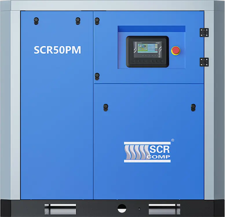 PM series permanent magnet motor screw compressor