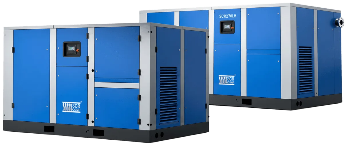 banner Low pressure screw compressors