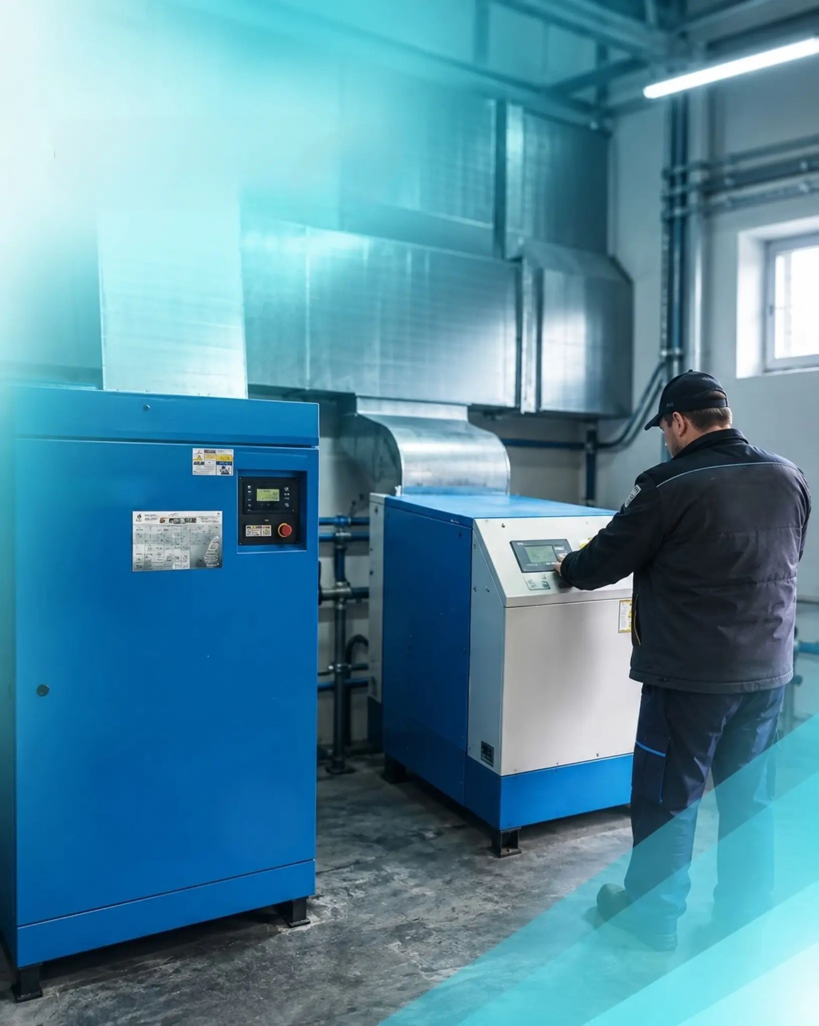 Repair of compressor equipment